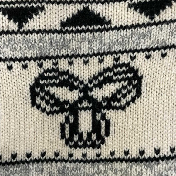 TNA Lambswool Zip Up Sweater - Picture 3 of 4